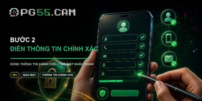 Điền thông tin chính xác